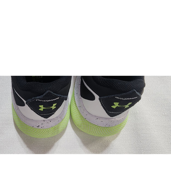 Under Armour HOVR Turbulence LTD black and neon green size 10 men - Picture 7 of 11